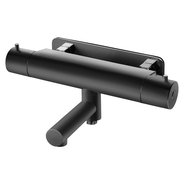BADKARSBLANDARE EVM022-160 TERMOSTAT C/C160MM MATTSVART | Beijerbygg Byggmaterial